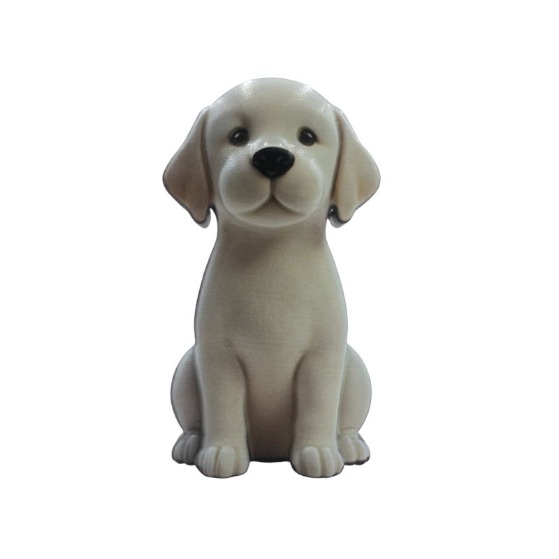 How does the magnetic strength of the cute pet paparazzi fridge magnet ensure secure adhesion while also being child-safe for removal and rearrangement?