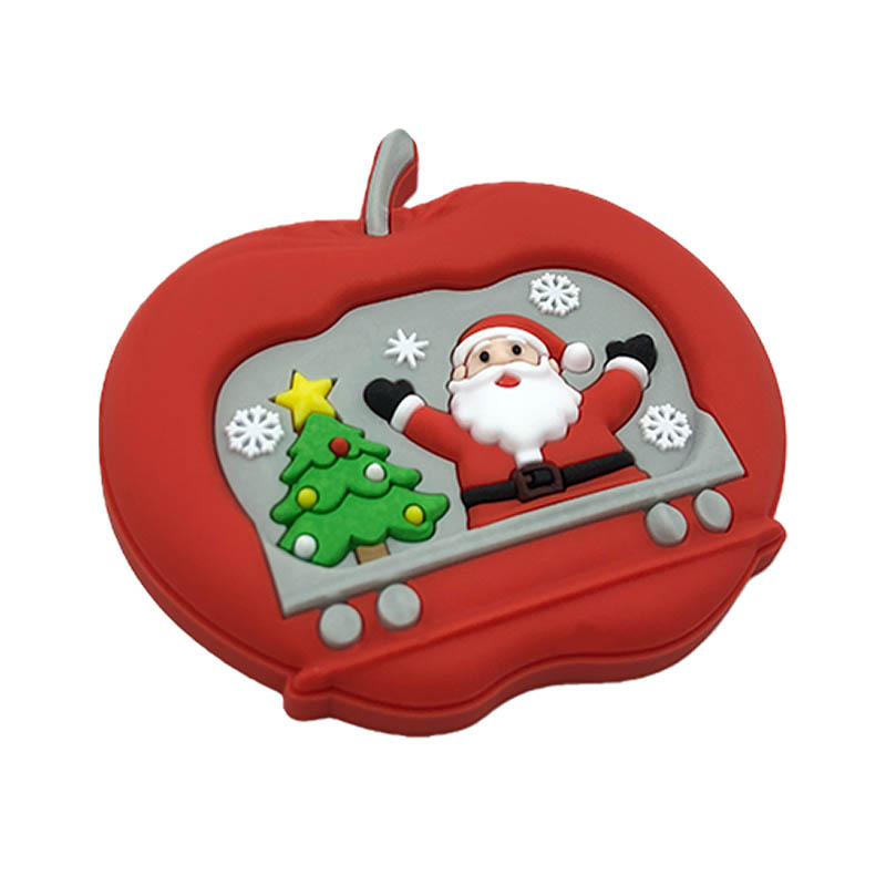 Christmas Apple Fridge Magnet